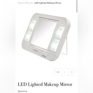 BASICALLY NEW JERDON led lighted makeup mirror